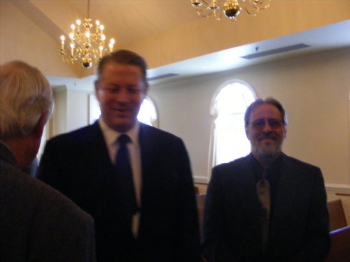 Mithcell with Judge Franklin Muchison and Vice President Al Gore